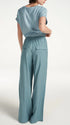 Femmes du Sud filou pant green blue